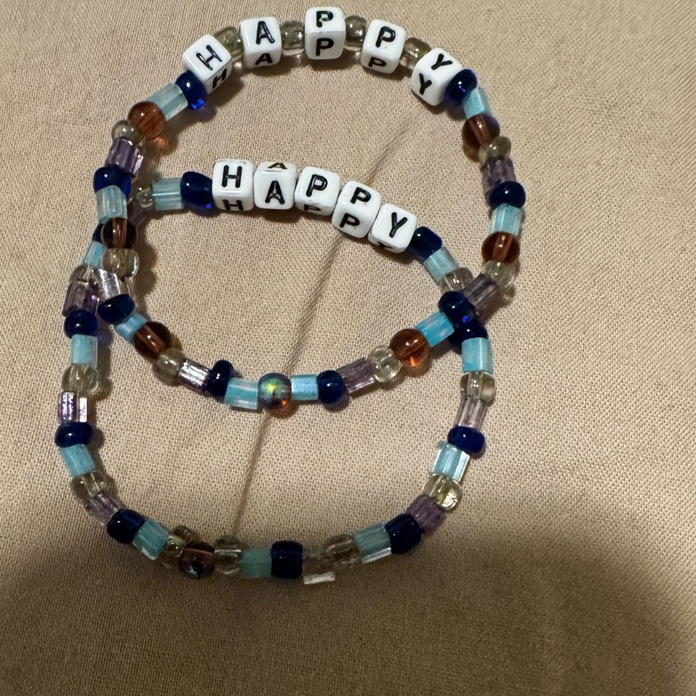 Two NEW Stretch Bead Bracelets